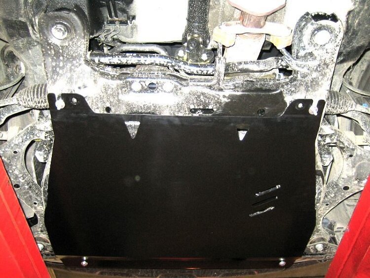 Защита картера и КПП Kia Sorento двигатель 2,5; 3,3  (2009-2010)  арт: 11.1669