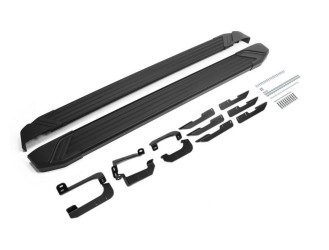 Пороги-площадки Chery Tiggo 7 Pro I поколение 2020-н.в. Black Rival, арт. F180ALB.0905.2