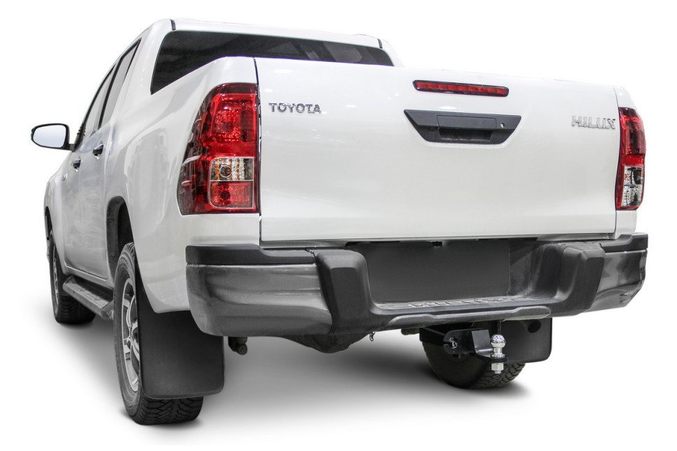 Фаркоп под квадрат Berg для JAC T8 Pro 2023-н.в., сборка РФ, шар E, 3500/120 кг, F.5718.001