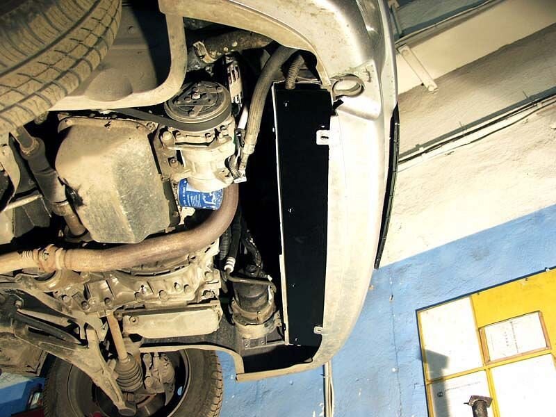Защита картера Citroen Saxo двигатель 1,0; 1,1; 1,4; 1,6; 1,5D  (1996-2004)  арт: 05.0742