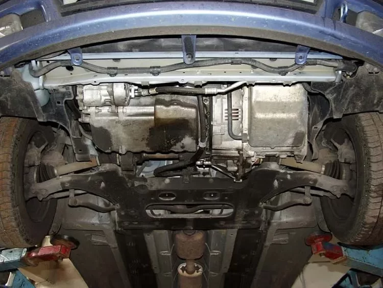 Защита картера и КПП Citroen Berlingo двигатель 2,0 HDI  (1996-2008)  арт: 05.0698