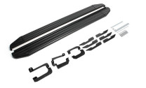 Пороги-площадки Chery Tiggo 7 Pro Max I поколение 2022-н.в. Premium-Black Rival, арт. A180ALB.0905.2