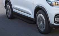 Пороги-площадки Chery Tiggo 7 Pro Max I поколение 2022-н.в. Premium-Black Rival, арт. A180ALB.0905.2