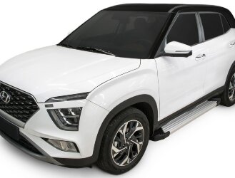 Пороги Hyundai Creta II  (подножки, площадки) F173AL.2314.1