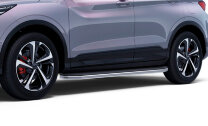 Пороги площадки Geely Coolray I Рестайлинг (2023-н.в.) 2023-н.в. арт.A173ALP.1908.1