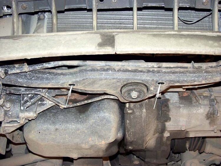 Защита картера и КПП Volkswagen Caddy двигатель 1,8; 2,0  (1991-1999)  арт: 26.0021