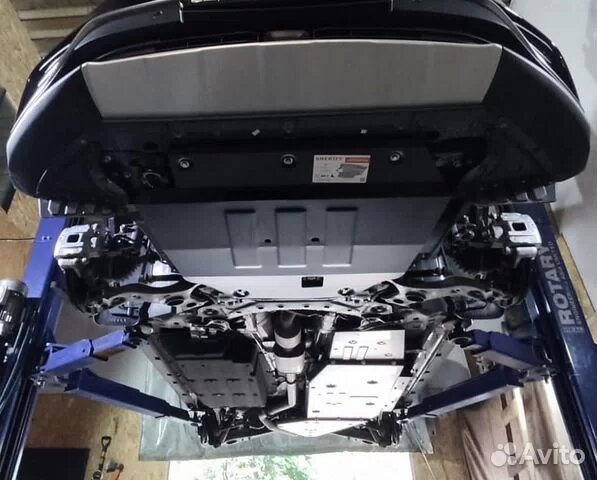 Комплект защиты днища Geely Atlas Pro
