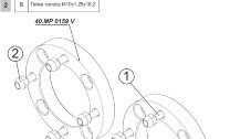 Проставки ступичные 4х137-1,5/M10 для Kawasaki Квадроциклов BruteForce KVF 750 2009-12