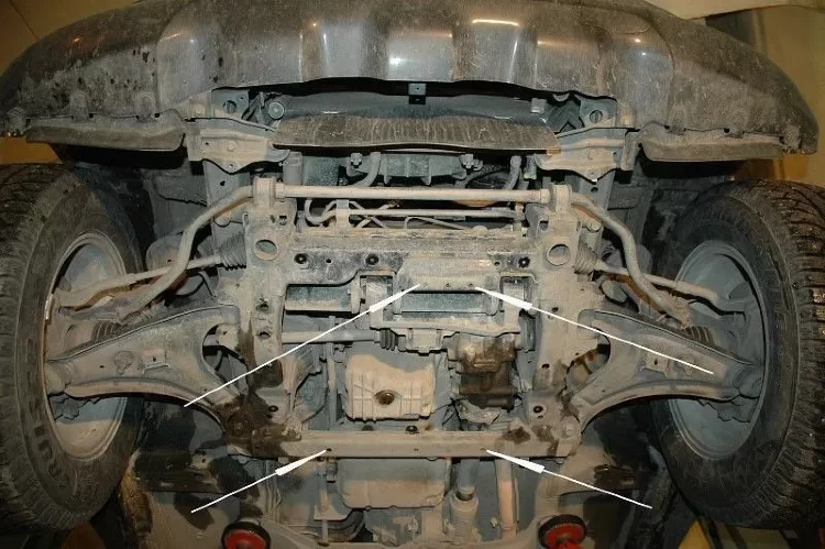Защита картера Daihatsu Be-Go двигатель 1,5  (2006-)  арт: 31.1950