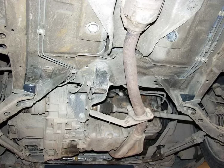 Защита картера и КПП Opel Corsa двигатель 1,4  (1995-2000)  арт: 16.0486
