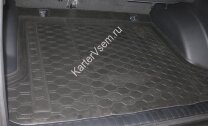 Коврик в багажник автомобиля Rival для Toyota Land Cruiser Prado 150 (5 мест) 2009-2017, полиуретан, 15704002