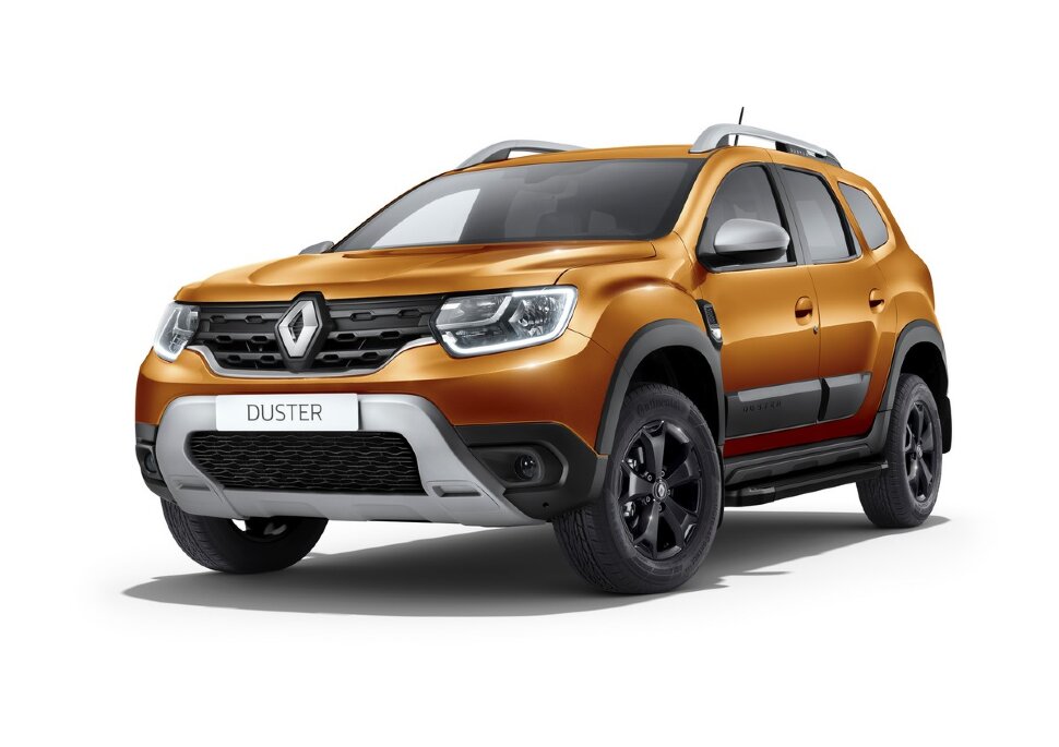 Пороги площадки (подножки) "Black" Rival для Renault Duster I, II 2010-2021 2021-н.в., 173 см, 2 шт., алюминий, F173ALB.4701.3 купить недорого