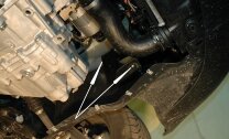 Защита картера и КПП Volkswagen Caddy двигатель 1,9 TDI; 2,0 TDI (2wd, 4wd)  (2004-2015)  арт: 26.1885