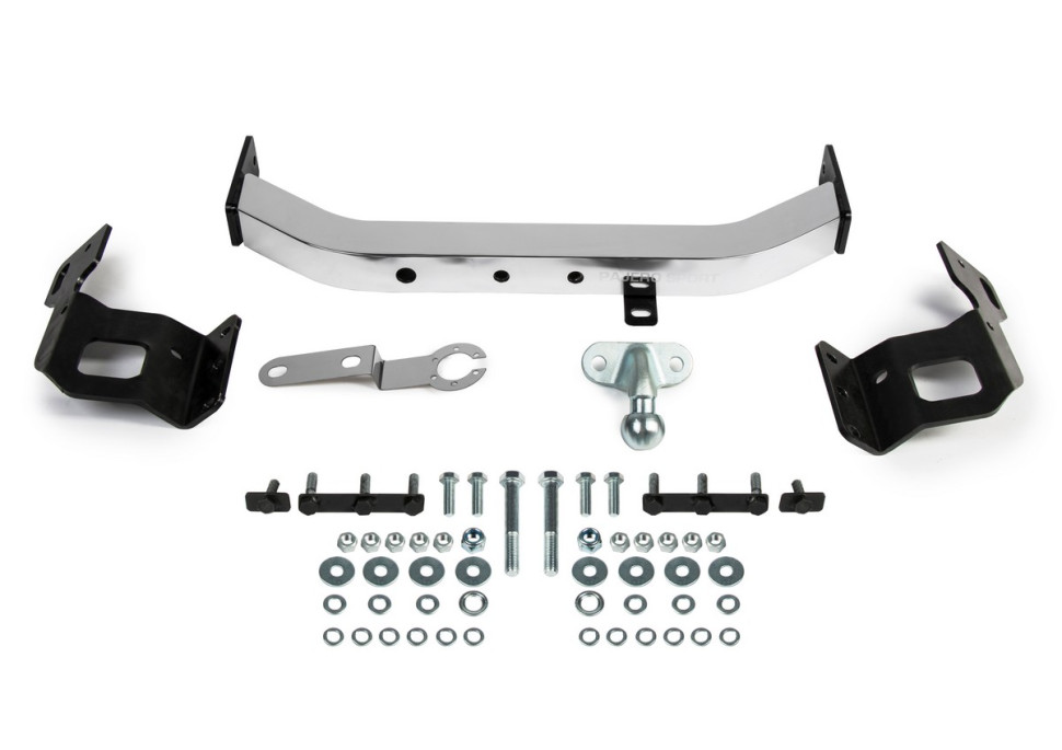 Фаркоп торцевой Berg для Mitsubishi Pajero Sport II поколение 2008-2016, шар F, 2000/75 кг, F.4015.001