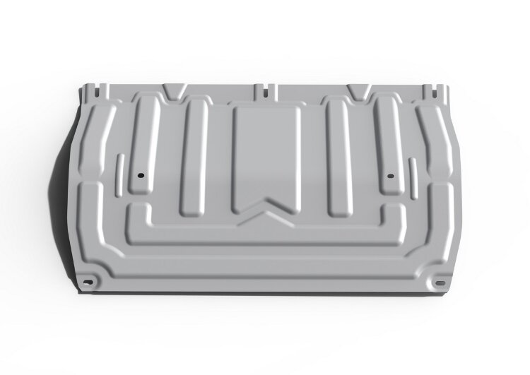Защита картера и КПП Rival для Chery Tiggo 8 Pro 2021-н.в., алюминий 3 мм, с крепежом, штампованная, 333.0923.2