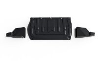Защита картера, КПП, пыльников левого и правого АвтоБроня для Chery Tiggo 7 Pro Max 2022-н.в., сталь 1.5 мм, с крепежом, штампованная, 111.00922.2