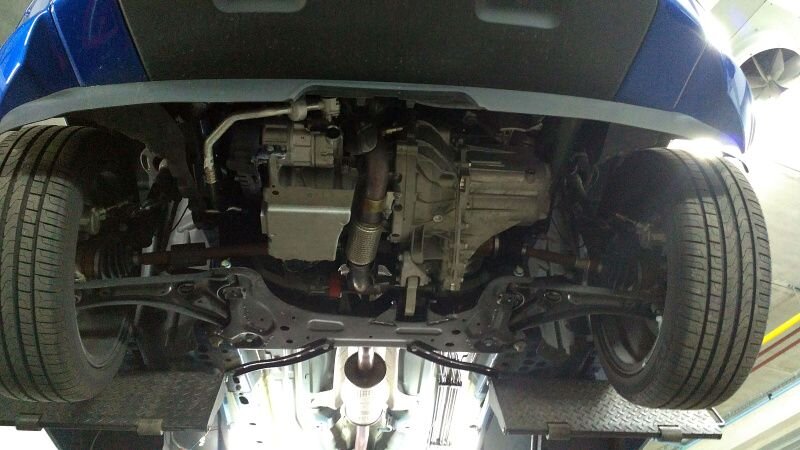 Защита картера и КПП Ford EcoSport двигатель 2,0 AT, МТ; 1,5 AT, МТ 4WD  (2018-)  арт: 08.3898 V2