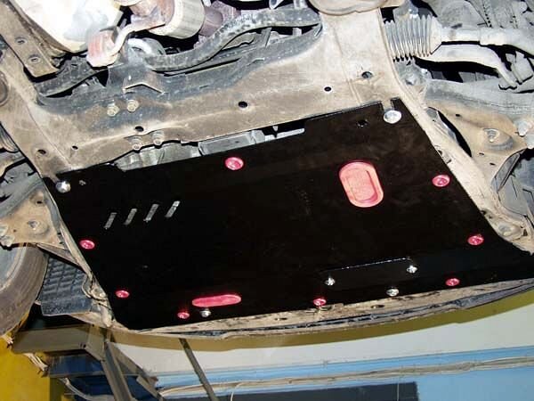 Защита картера и КПП Hyundai Sonata двигатель 2,7; 3,3; 2,2CRDI  (2005-2011)  арт: 10.0834