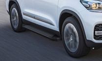 Пороги-площадки Chery Tiggo 7 Pro Max I поколение 2022-н.в. Black Rival, арт. F180ALB.0905.2
