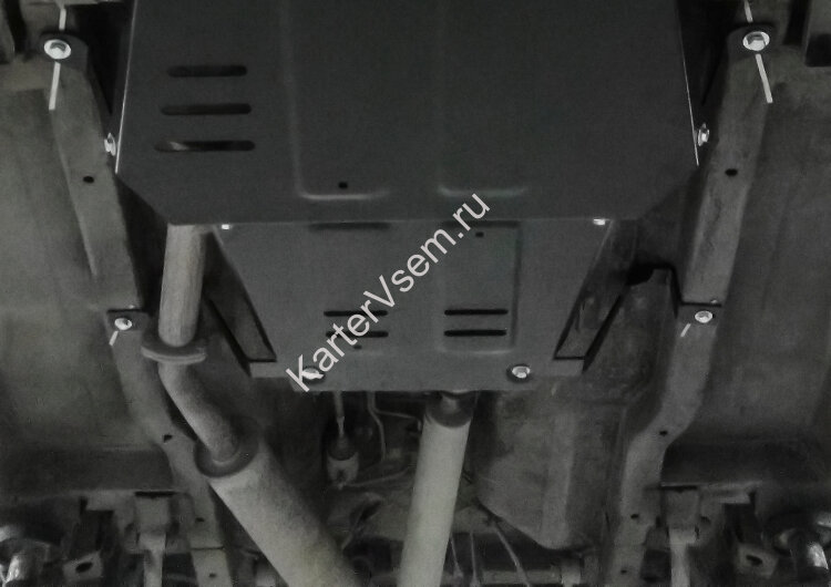 Защита РК АвтоБроня для Lada Niva Legend 2131 2021-н.в. (устанавл-ся совместно с 222.06041.1), штампованная, сталь 3 мм, с крепежом, 222.06042.1