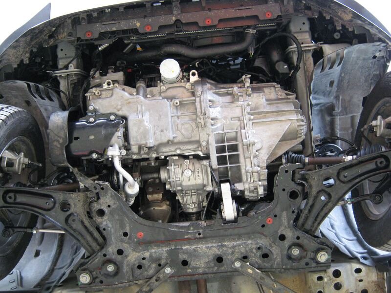 Защита картера и КПП Ford EcoSport двигатель все  (2014-2018)  арт: 08.2626 V2