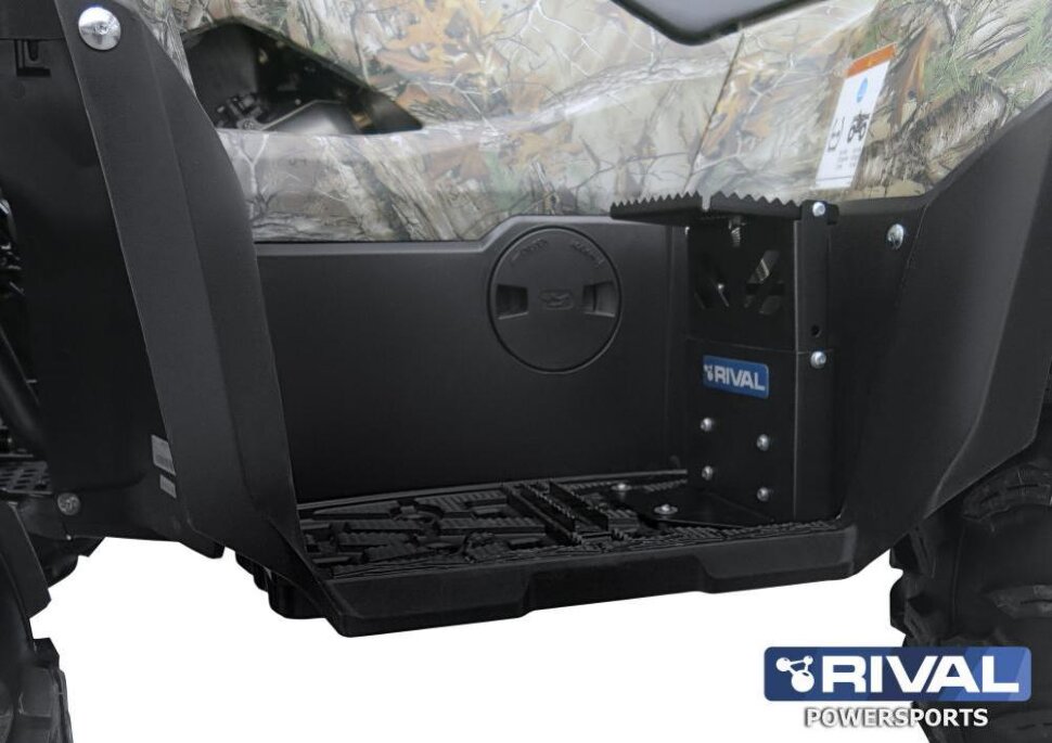 Подножки листовые Ymaha Grizzly + комплект крепежа