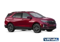 Пороги площадки (подножки) "Bmw-Style" Rival для Chevrolet Equinox  2020-н.в. , 160 см, 2 шт., + крепежи, A173ALP.1003.1