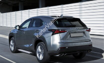 Пороги площадки (подножки) "Silver" Rival для Lexus NX 2014-2017, 173 см, 2 шт., алюминий, F173AL.3202.1 купить недорого