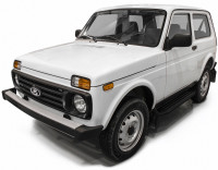 Пороги-площадки Lada (ВАЗ) Niva Legend 2121 I поколение 2021-н.в. Premium-Black Rival, арт. A128ALB.6004.1
