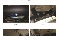 Пороги площадки (подножки) "Premium-Black" Rival для Chery Tiggo 4 I поколение рестайлинг 2019-н.в., 173 см, 2 шт., алюминий, A173ALB.0905.2 лучшая цена