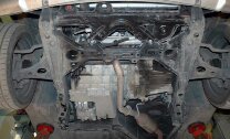 Защита картера и КПП Mercedes Benz A-Klasse двигатель 1,6; 1,9; 1,7D  (2001-2005)  арт: 13.0075