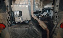 Защита картера и КПП Mercedes Benz A-Klasse двигатель 1,6; 1,9; 1,7D  (2001-2005)  арт: 13.0075