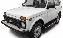 Пороги-площадки Lada (ВАЗ) Niva Legend 2121 I поколение 2021-н.в. Premium Rival, арт. A128ALP.6004.1
