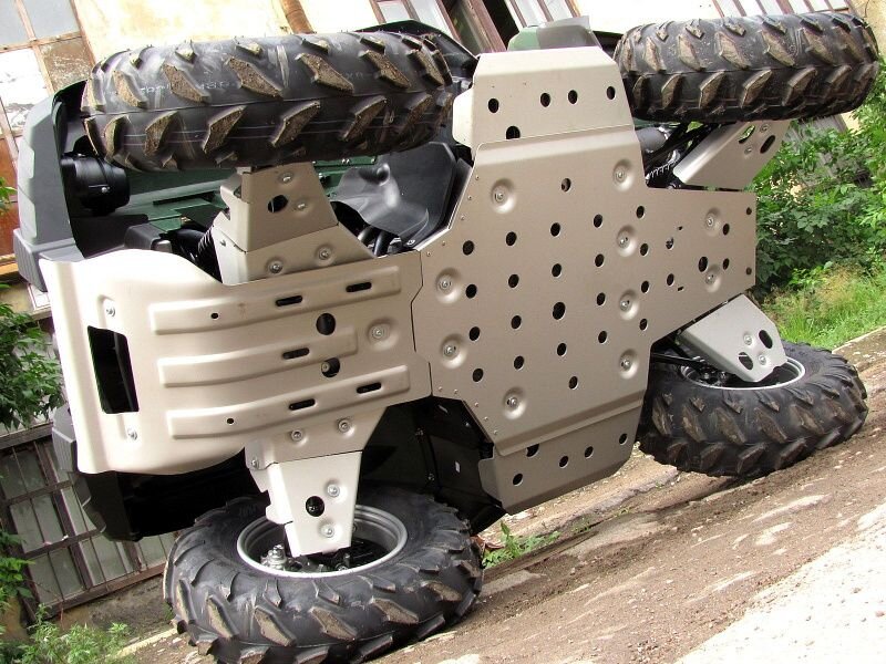 Защита рычагов (без пластиковых лепестков) Yamaha Квадроциклов Grizzly 550/700