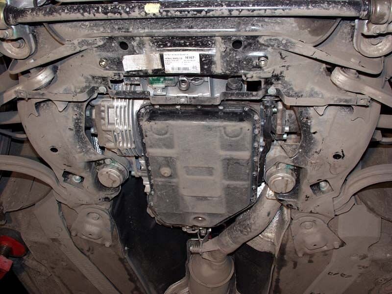 Защита АКПП Skoda Superb двигатель 1,8; 2,0; 2,8; 1,9D; 2,0D;2,5D  (2002-2008)  арт: 21.0668