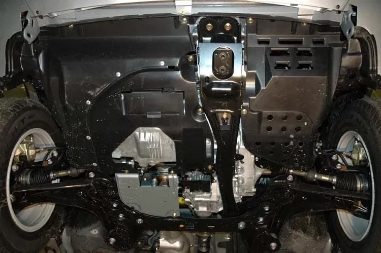 Защита картера и КПП Ford Escape двигатель 2,3  (2007-2013)  арт: 08.1533
