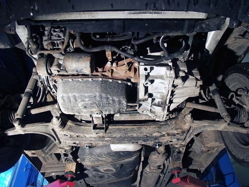 Защита картера и КПП Opel Movano двигатель 2,8 TDI  (1998-2001)  арт: 16.0709
