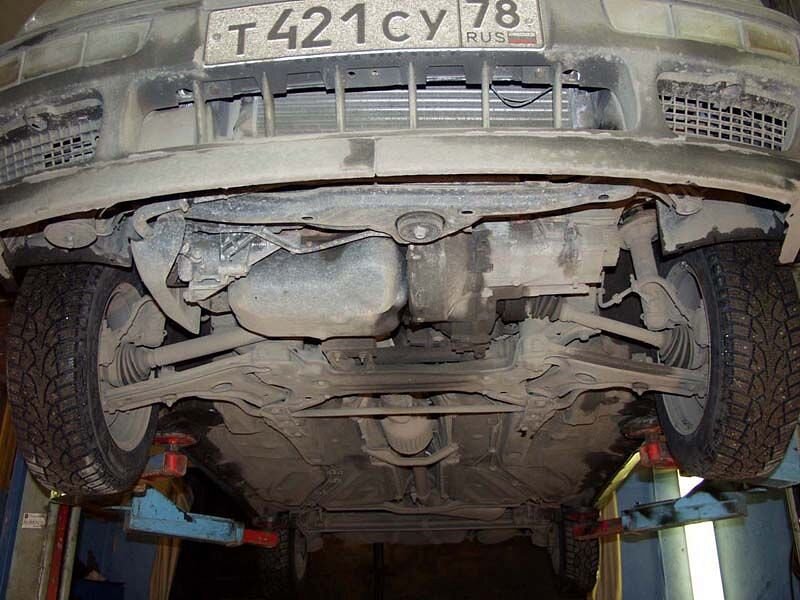 Защита картера и КПП Volkswagen Caddy двигатель кроме - 1,4; 1,6  (1994-2001)  арт: 26.0021