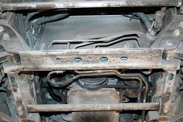 Защита картера Kia Pregio двигатель 2,7 D  (2005-)  арт: 11.1055