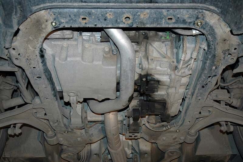 Защита картера и КПП Saab 44994 двигатель 2  (2002-2011)  арт: 20.1258