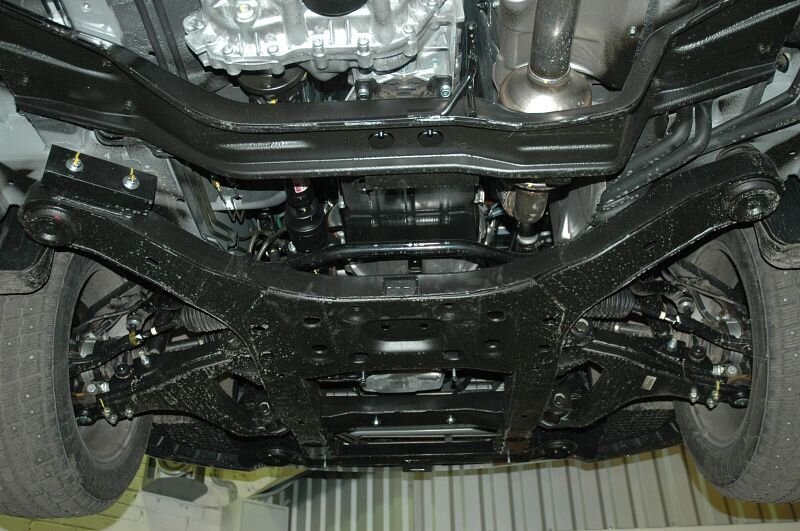 Защита КПП и РК Ssang Yong Stavic двигатель 2,0; 2,2 TD АТ  (2013-2016)  арт: 29.2509
