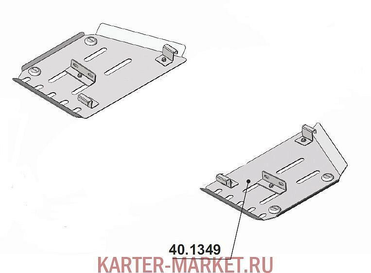 Защита порогов Outlander G1