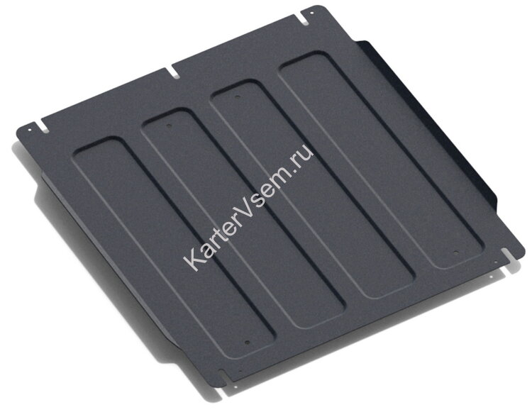 Защита КПП АвтоБроня для Kia Sorento I рестайлинг 2006-2009 (устанавл-ся совместно с 111.02808.1), штампованная, сталь 1.8 мм, с крепежом, 111.02809.1