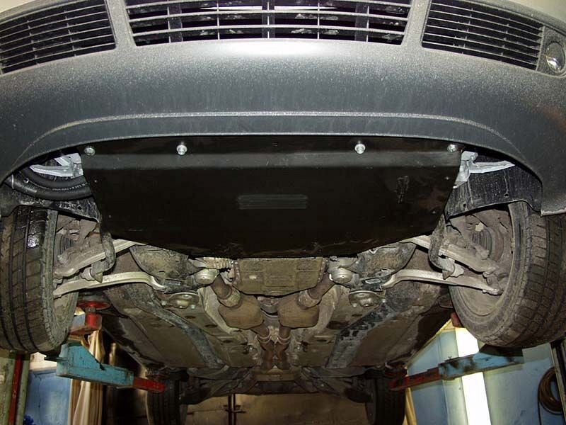 Защита картера Audi A4 двигатель 1,8 – 3,0; 1,9d; 2,5d  (1997-2004)  арт: 02.0226