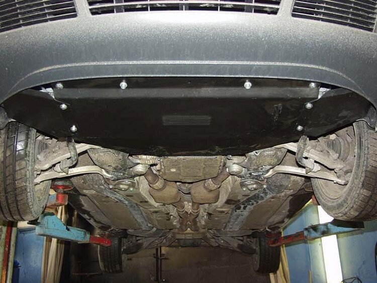 Защита картера Audi A4 двигатель 1,8 – 3,0; 1,9d; 2,5d  (1997-2004)  арт: 02.0226