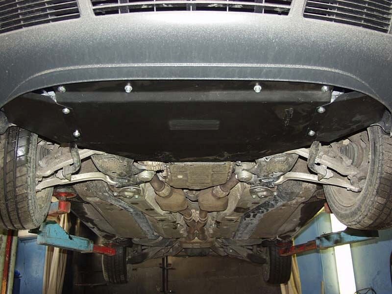 Защита картера Audi A4 двигатель 1,8 – 3,0; 1,9d; 2,5d  (1997-2004)  арт: 02.0226