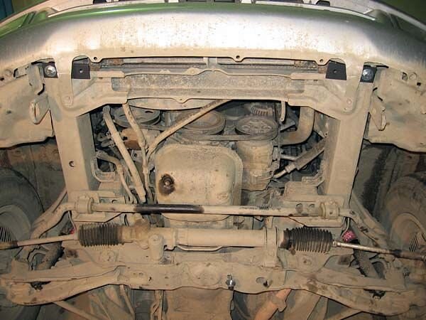 Защита картера Toyota Town Ace Noah двигатель 2  (1996-2001)  арт: 24.1016