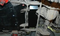 Защита картера для Patrol 5 дв. арт: 15.1703
