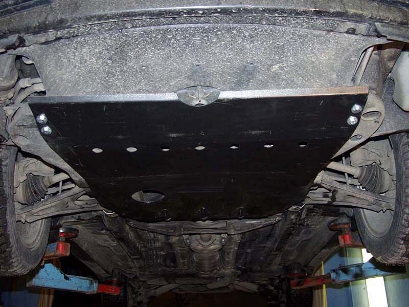 Защита картера и КПП Saab 45055 двигатель 2,0; 2,3; 3,0; 1,9D; 2,2D; 3,0D  (1997-2010)  арт: 20.0245