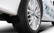Брызговики задние Rival для Toyota Camry XV70 седан 2018-2021 2021-н.в., термоэластопласт, 2 шт., с крепежом, 25701004